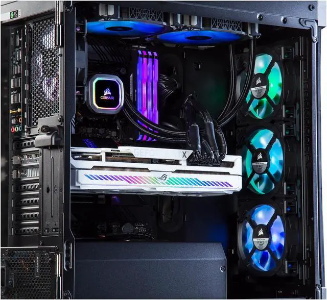 Alt view image 5 of 7 - ABS Legend Gaming PC - Intel i9 10900KF - GeForce RTX 3090 - CORSAIR Vengeance Pro RGB 32GB DDR4 3600MHz - 2TB Intel M.2 NVMe SSD - CORSAIR H115i RGB Platinum 280MM AIO