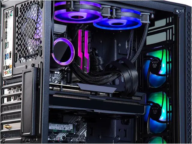 Alt view image 4 of 6 - ABS Gladiator Gaming PC - Intel i7 10700KF - GeForce RTX 3070 - G.Skill TridentZ RGB 16GB DDR4 3200MHz - 1TB Intel M.2 NVMe SSD