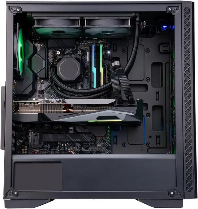 Alt view image 4 of 6 - ABS Gladiator Gaming PC - Ryzen 7 3700X - GeForce RTX 3080 - G.Skill TridentZ RGB 16GB DDR4 3200MHz - 1TB M.2 NVMe SSD - 240MM RGB AIO