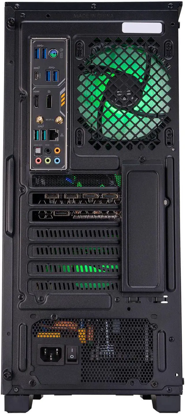 Alt view image 6 of 6 - ABS Gladiator Gaming PC - Ryzen 7 3700X - GeForce RTX 3080 - G.Skill TridentZ RGB 16GB DDR4 3200MHz - 1TB M.2 NVMe SSD - 240MM RGB AIO