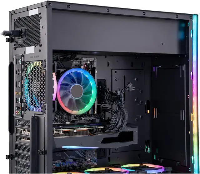 Alt view image 5 of 6 - ABS Gladiator Gaming PC - Ryzen 5 5600X - GeForce RTX 3070 - 16GB DDR4 3000MHz - 1TB M.2 NVMe SSD