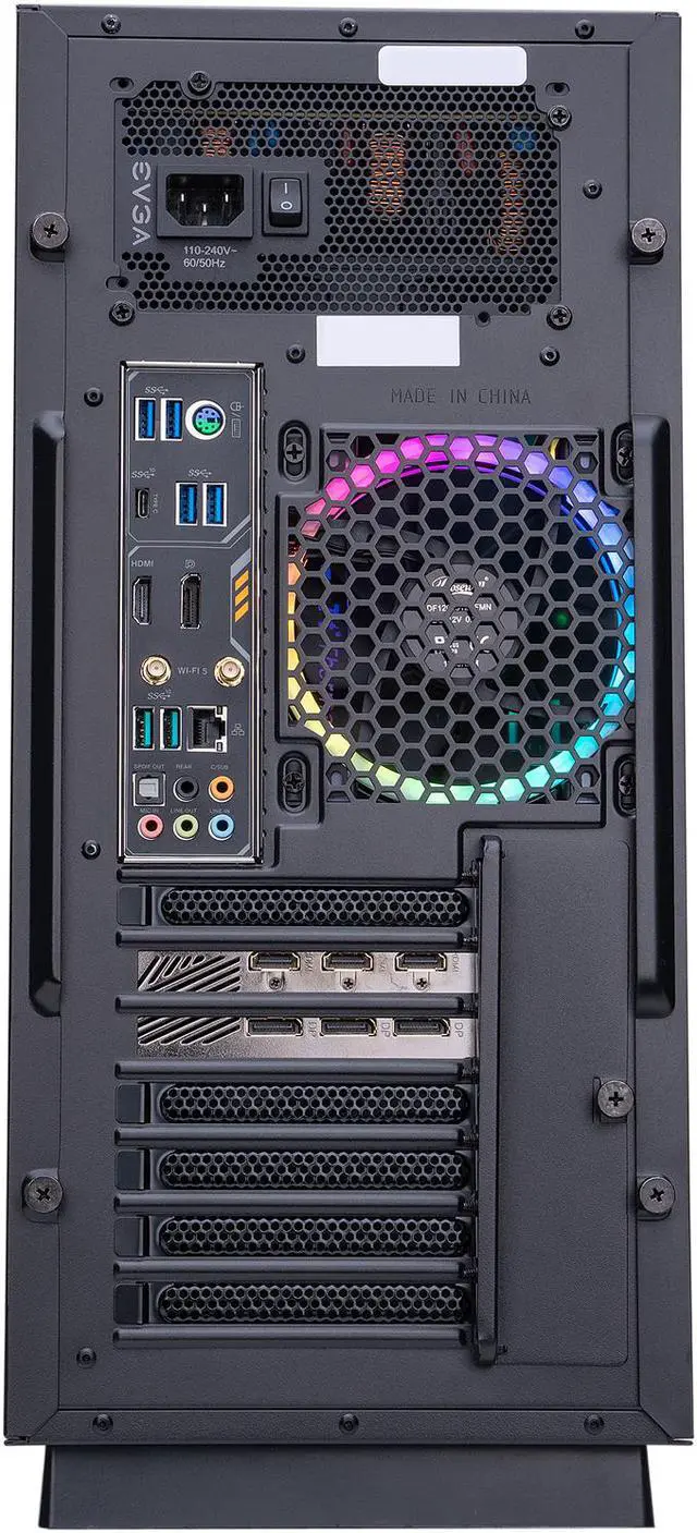 Alt view image 6 of 6 - ABS Gladiator Gaming PC - Ryzen 5 5600X - GeForce RTX 3070 - 16GB DDR4 3000MHz - 1TB M.2 NVMe SSD