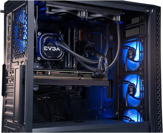 Alt view image 4 of 7 - ABS Gladiator Gaming PC - Intel i7 10700F - GeForce RTX 3070 - 16GB DDR4 3000MHz - 1TB M.2 NVMe SSD - EVGA CLC 240MM AIO