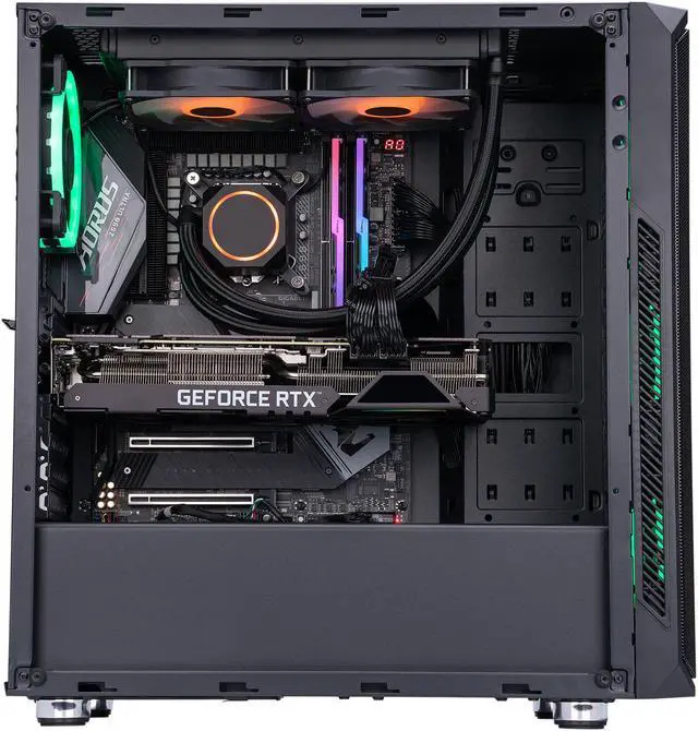 Alt view image 4 of 6 - ABS Legend Gaming PC - Intel i9 10850K - GeForce RTX 3090 - 32GB RGB DDR4 3200MHz - 1TB Intel M.2 NVMe SSD - 240MM RGB AIO