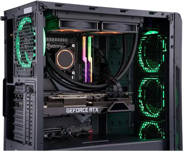Alt view image 5 of 6 - ABS Legend Gaming PC - Intel i9 10850K - GeForce RTX 3090 - 32GB RGB DDR4 3200MHz - 1TB Intel M.2 NVMe SSD - 240MM RGB AIO