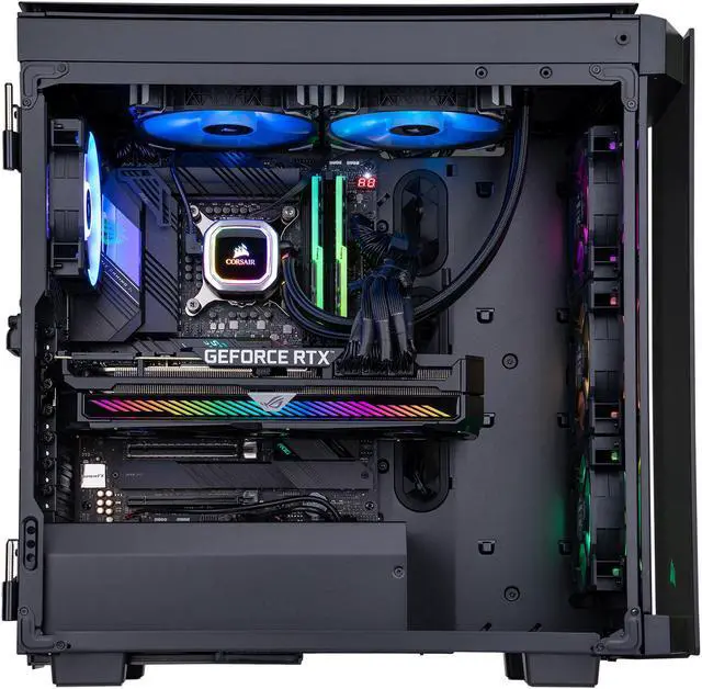 Alt view image 4 of 6 - ABS Legend Gaming PC - Intel i9 10900KF - GeForce RTX 3090 - G.Skill TridentZ RGB 32GB DDR4 3200MHz - 2TB Intel 660P M.2 NVMe SSD - Corsair H115i RGB Platinum 280MM AIO