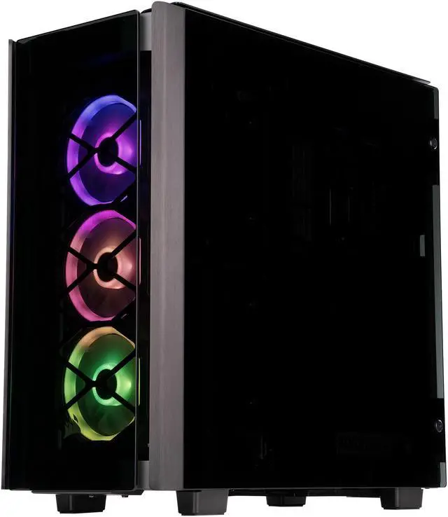 Alt view image 3 of 6 - ABS Gladiator Gaming PC - Intel i9 11900K - GeForce RTX 3080 - G.Skill TridentZ RGB 32GB DDR4 3200MHz - 2TB Intel M.2 NVMe SSD - Corsair H115i RGB Platinum 280MM AIO