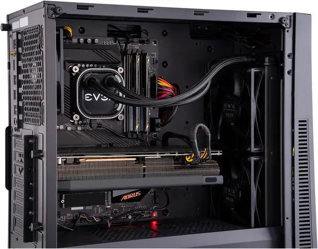 Alt view image 5 of 6 - ABS Gladiator Gaming PC - Intel i7 10700KF - GeForce RTX 3070 - 16GB DDR4 3200MHz - 1TB M.2 NVMe SSD - EVGA CLC 280MM RGB AIO - Windows 10 Home 64-bit