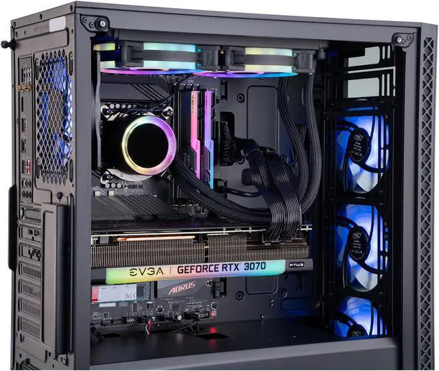 Alt view image 5 of 6 - ABS Gladiator Gaming PC - Intel i7 10700K - GeForce RTX 3070 - G.Skill TridentZ RGB 16GB DDR4 3200MHz - 1TB M.2 NVMe SSD