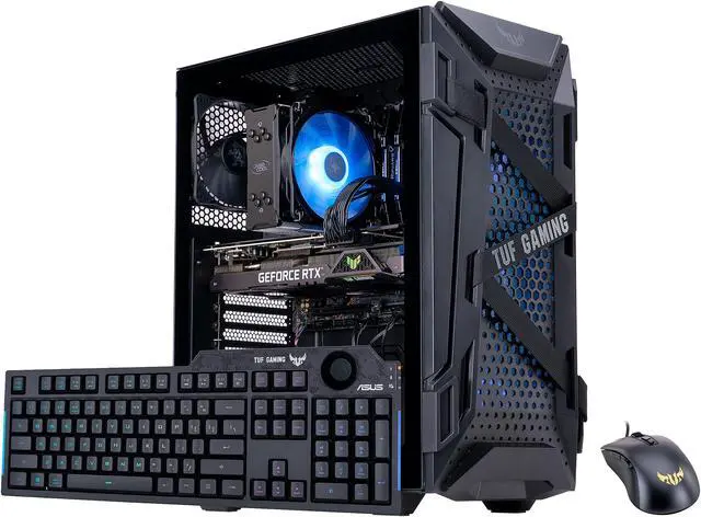 Alt view image 2 of 9 - ABS Gladiator Gaming PC - Intel i7 10700F - GeForce RTX 3070 - G.Skill Ripjaw V 16GB DDR4 3200MHz - 1TB Intel 660P M.2 NVMe SSD
