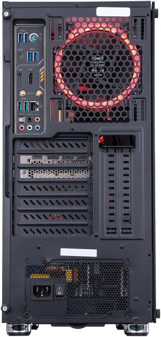 Alt view image 6 of 6 - ABS Gladiator Gaming PC - Ryzen 7 5800X - GeForce RTX 3080 - G.Skill TridentZ RGB 32GB DDR4 3200MHz - 1TB Gigabyte AORUS Gen4 7000 SSD - 240MM RGB AIO