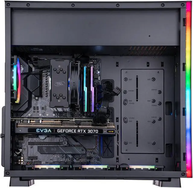 Alt view image 4 of 6 - ABS Gladiator Gaming PC - Ryzen 7 5800X - GeForce RTX 3070 - G.Skill TridentZ RGB 16GB DDR4 3200MHz - 1TB M.2 NVMe SSD - RGB CPU Cooler