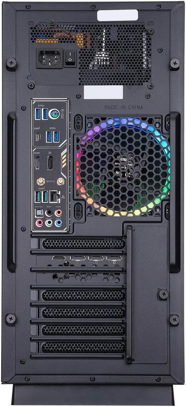 Alt view image 6 of 6 - ABS Gladiator Gaming PC - Ryzen 7 5800X - GeForce RTX 3070 - G.Skill TridentZ RGB 16GB DDR4 3200MHz - 1TB M.2 NVMe SSD - RGB CPU Cooler