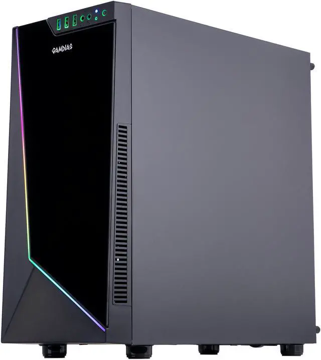 Alt view image 3 of 6 - ABS Gladiator Gaming PC - Ryzen 7 3700X - GeForce RTX 3070 - 16GB DDR4 3000MHz - 1TB M.2 NVMe SSD