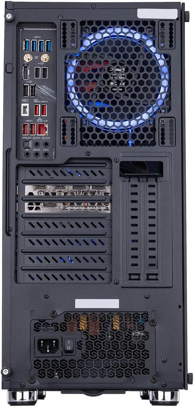 Alt view image 6 of 6 - ABS Legend Gaming PC - Windows 10 Pro - Intel i9-11900K - GeForce RTX 3090 - G.Skill TridentZ RGB 32GB DDR4 3200 MHz - 1TB M.2 Gigabyte AORUS Gen4 7000 SSD