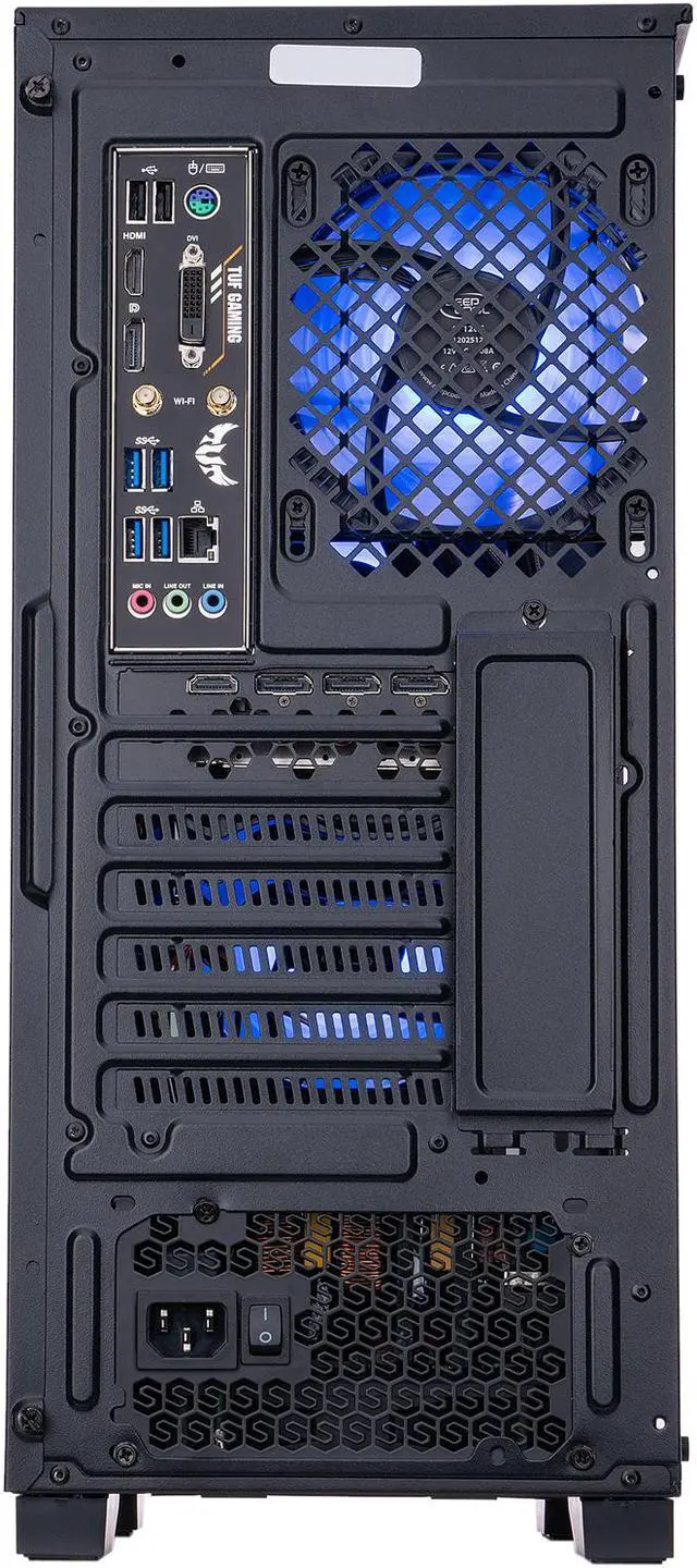 Alt view image 7 of 9 - ABS Gladiator Gaming PC - Intel i7 10700F - EVGA GeForce RTX 3070 Ti FTW3 Ultra Gaming - 16GB DDR4 3000MHz - 1TB M.2 NVMe SSD - EVGA CLC 240MM AIO