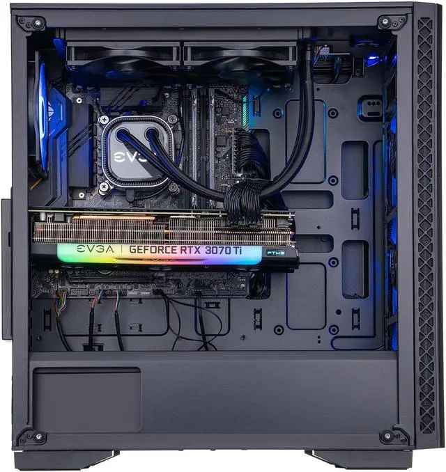 Alt view image 5 of 9 - ABS Gladiator Gaming PC - Intel i7 10700F - EVGA GeForce RTX 3070 Ti FTW3 Ultra Gaming - 16GB DDR4 3000MHz - 1TB M.2 NVMe SSD - EVGA CLC 240MM AIO