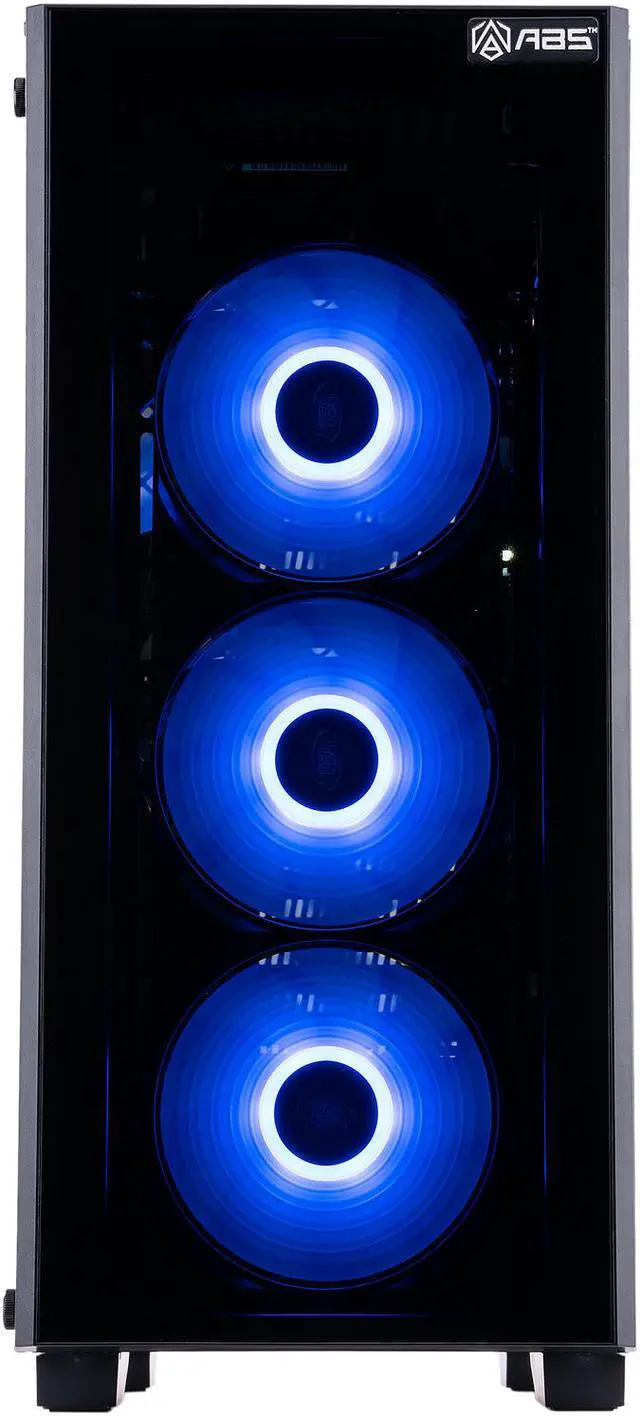 Alt view image 3 of 9 - ABS Gladiator Gaming PC - Intel i7 10700F - EVGA GeForce RTX 3070 Ti FTW3 Ultra Gaming - 16GB DDR4 3000MHz - 1TB Intel 670P M.2 NVMe SSD - EVGA CLC 120MM AIO