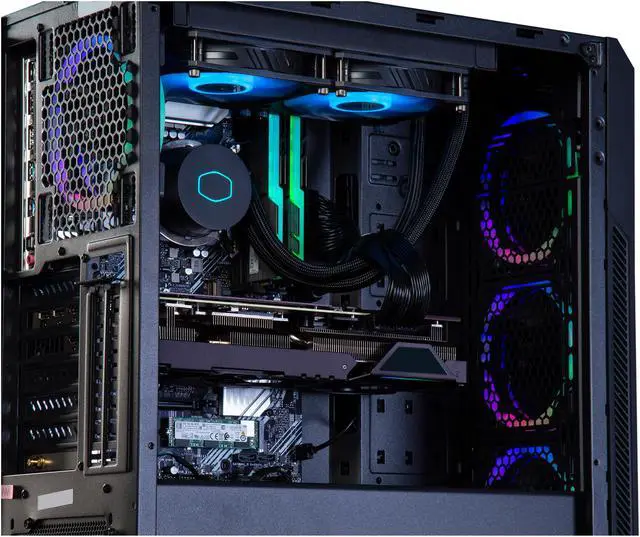 Alt view image 4 of 6 - ABS Gladiator Gaming PC - Intel i7 10700K - GeForce RTX 3070 Ti - G.Skill TridentZ RGB 16GB DDR4 3200MHz - 1TB M.2 NVMe SSD