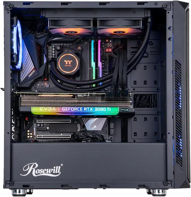 Alt view image 5 of 9 - ABS Legend Gaming PC - AMD R9 5950X - GeForce RTX 3080 Ti - G.Skill TridentZ RGB 32GB DDR4 3200MHz - 2TB M.2 NVMe SSD - 240MM RGB AIO - Windows 10 Pro 64-bit