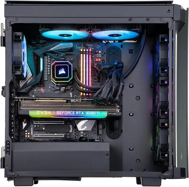 Alt view image 6 of 10 - ABS Legend Gaming PC - AMD R9 5950X - GeForce RTX 3080 Ti - Corsair Vengeance RGB 32GB DDR4 3600MHz - 2TB Intel M.2 NVMe SSD - Corsair iCUE H115i Elite 280MM AIO - Windows 10 Pro 64-bit