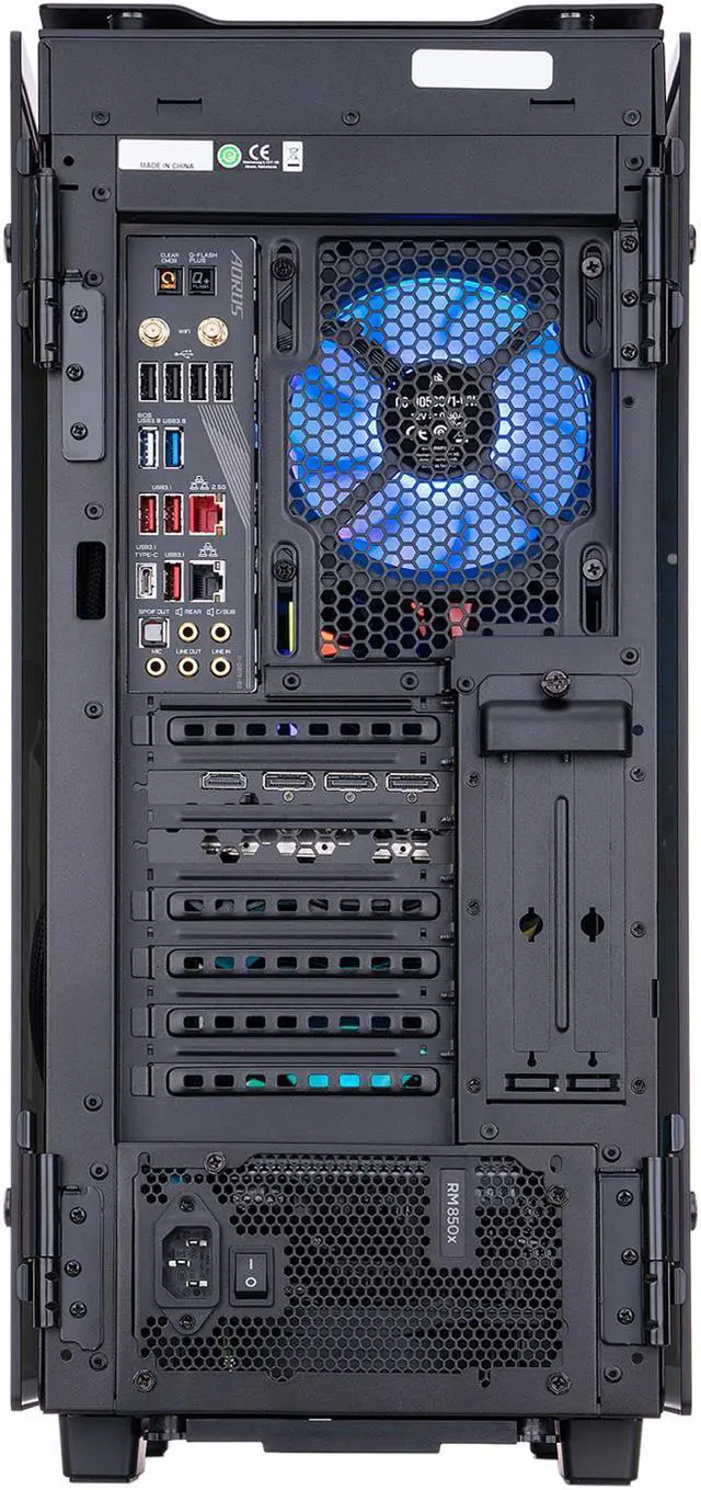 Alt view image 8 of 10 - ABS Legend Gaming PC - AMD R9 5950X - GeForce RTX 3080 Ti - Corsair Vengeance RGB 32GB DDR4 3600MHz - 2TB Intel M.2 NVMe SSD - Corsair iCUE H115i Elite 280MM AIO - Windows 10 Pro 64-bit