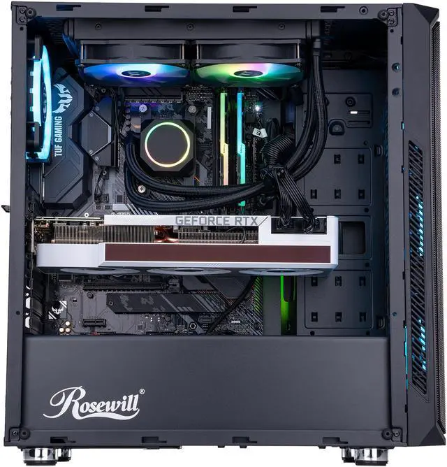 Alt view image 3 of 5 - ABS Legend Gaming PC - AMD R9 5950X - GeForce RTX 3080 Ti - G.Skill TridentZ RGB 32GB DDR4 3200MHz - 1TB AORUS GEN4 M.2 NVMe SSD - 240MM RGB AIO
