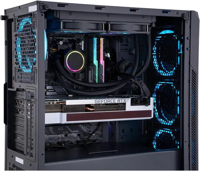 Alt view image 4 of 5 - ABS Legend Gaming PC - AMD R9 5950X - GeForce RTX 3080 Ti - G.Skill TridentZ RGB 32GB DDR4 3200MHz - 1TB AORUS GEN4 M.2 NVMe SSD - 240MM RGB AIO