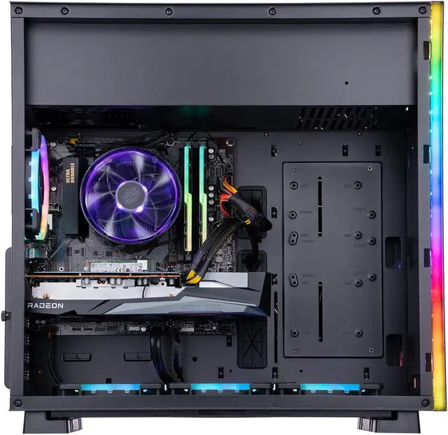 Alt view image 4 of 6 - ABS Master Gaming PC - AMD Ryzen 5 5600X - Radeon RX 6600 XT - G.Skill TridentZ RGB 16GB DDR4 3200MHz - 512GB Intel 660P M.2 NVMe SSD - RGB CPU Cooler