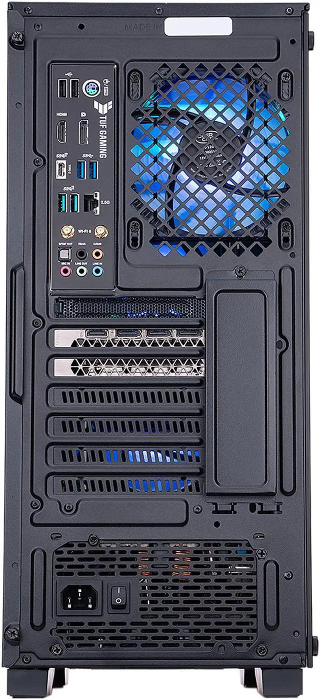 Alt view image 6 of 6 - ABS Gladiator Gaming PC - Intel i7 11700K - GeForce RTX 3080 - G.Skill TridentZ RGB 16GB DDR4 3200MHz - 1TB AORUS GEN4 M.2 NVMe SSD - RGB AIO 240MM - Windows 10 Pro 64-Bit