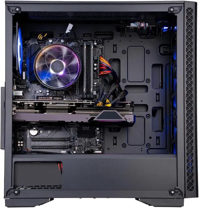 Alt view image 4 of 6 - ABS Gladiator Gaming PC - Intel i7 11700F - GeForce RTX 3070 - 16GB DDR4 3000MHz - 1TB M.2 NVMe SSD