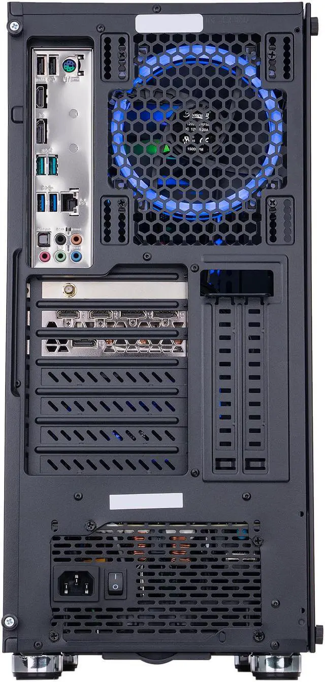 Alt view image 5 of 9 - ABS Gladiator Gaming PC - Intel i7 10700KF - GeForce RTX 3080 - G.Skill TridentZ RGB 16GB DDR4 3200MHz - 1TB Intel 670P M.2 NVMe SSD - 240MM RGB AIO Liquid Cooling