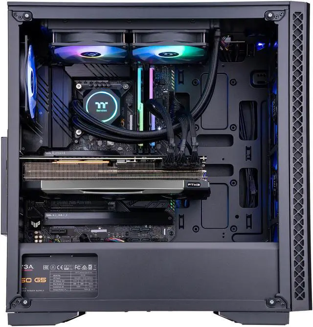 Alt view image 5 of 9 - ABS Gladiator Gaming PC - Intel i7 11700K - GeForce RTX 3080 - G.Skill TridentZ RGB 16GB DDR4 3200MHz - 1TB Intel 670P M.2 NVMe SSD - 240MM RGB AIO