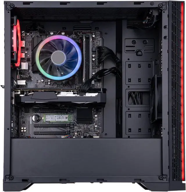 Alt view image 3 of 6 - ABS Master Gaming PC - Intel i5 10400F - GeForce RTX 3060 Ti - 16GB DDR4 3000MHz - 512GB M.2 NVMe SSD