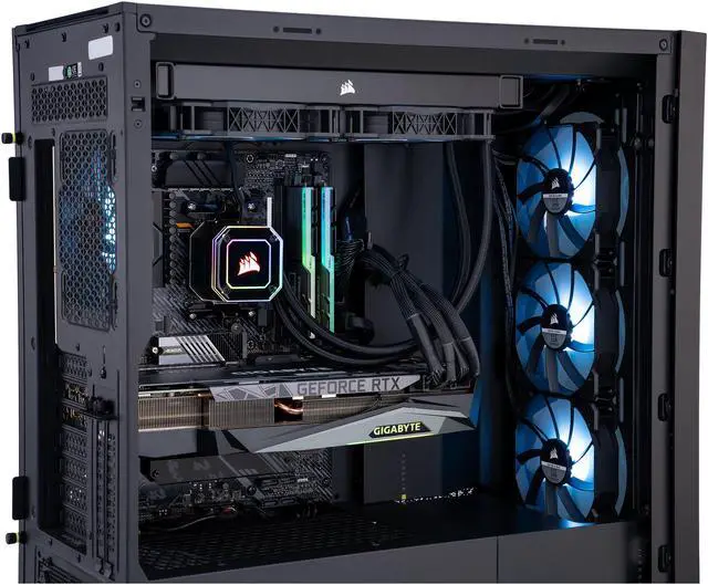 Alt view image 6 of 7 - ABS Gladiator Gaming PC - Windows 10 Pro - Ryzen 7 5800X - GeForce RTX 3080 - G.Skill TridentZ RGB 32GB DDR4 3200MHz - 1TB Gen4 M.2 SSD - Corsair 280MM RGB AIO