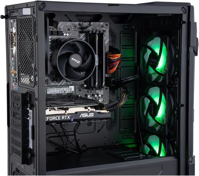 Alt view image 5 of 6 - ABS Master Gaming PC - AMD Ryzen 5 5600X - GeForce RTX 3060 - 16GB DDR4 3000MHz - 512GB Intel NVMe SSD