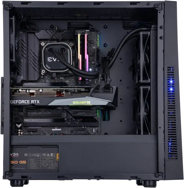 Alt view image 4 of 6 - ABS Gladiator Gaming PC - Intel i7 11700KF - GeForce RTX 3070 - G.Skill TridentZ RGB 16GB DDR4 3200MHz - 1TB Intel M.2 NVMe SSD - EVGA CLC 280MM RGB AIO