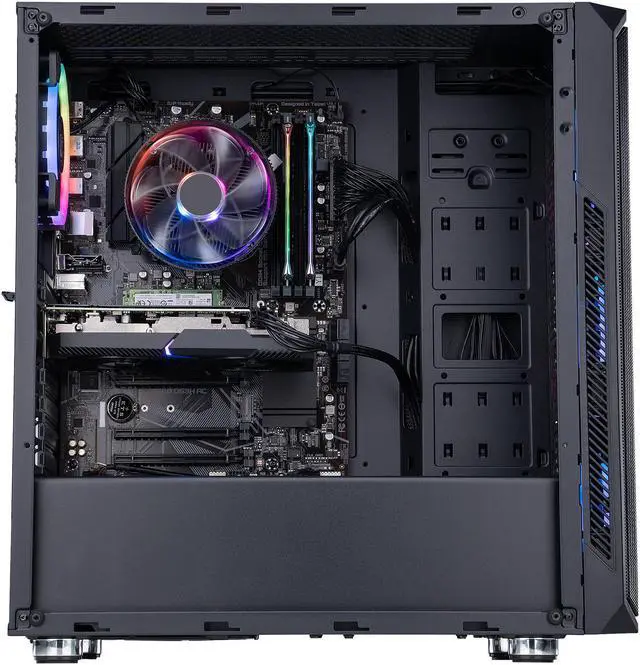 Alt view image 3 of 6 - ABS Gladiator Gaming PC - Intel i7 11700F - GeForce RTX 3070 - 16GB DDR4 3000MHz - 1TB M.2 NVMe SSD