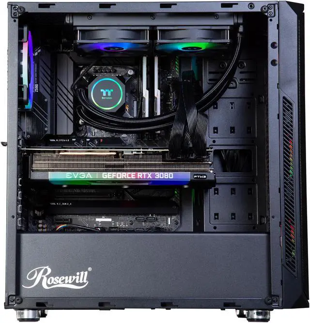 Alt view image 2 of 5 - ABS Gladiator Gaming PC - Windows 11 Pro - Intel i7 11700KF - GeForce RTX 3080 - G.Skill TridentZ RGB 16GB DDR4 3200MHz - 1TB PCIe Gen4 M.2 NVMe SSD