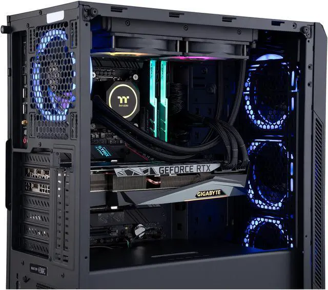 Alt view image 5 of 6 - ABS Gladiator Gaming PC - Intel i9 11900K - GeForce RTX 3080 - 16GB (2x8GB) DDR4 3200 MHz - 1TB Intel M.2 NVMe SSD