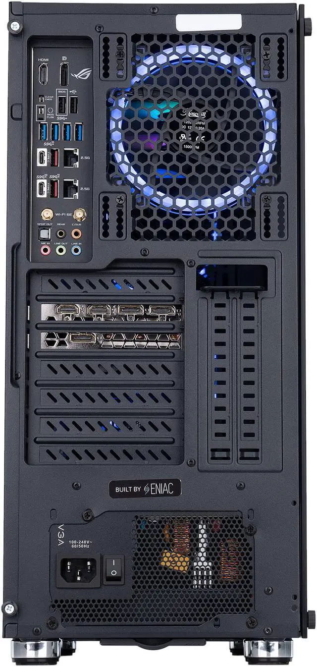 Alt view image 6 of 6 - ABS Gladiator Gaming PC - Intel i9 11900K - GeForce RTX 3080 - 16GB (2x8GB) DDR4 3200 MHz - 1TB Intel M.2 NVMe SSD