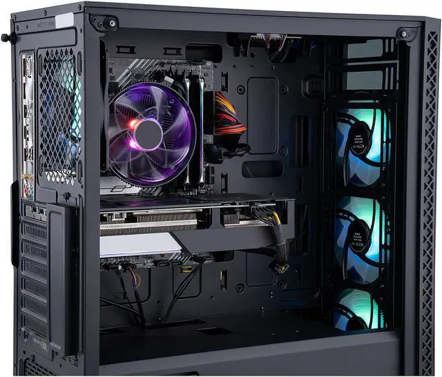 Alt view image 5 of 5 - ABS Gladiator Gaming PC - Intel i5 11400F - GeForce RTX 3070 - 16GB DDR4 3000MHz - 1TB M.2 NVMe SSD