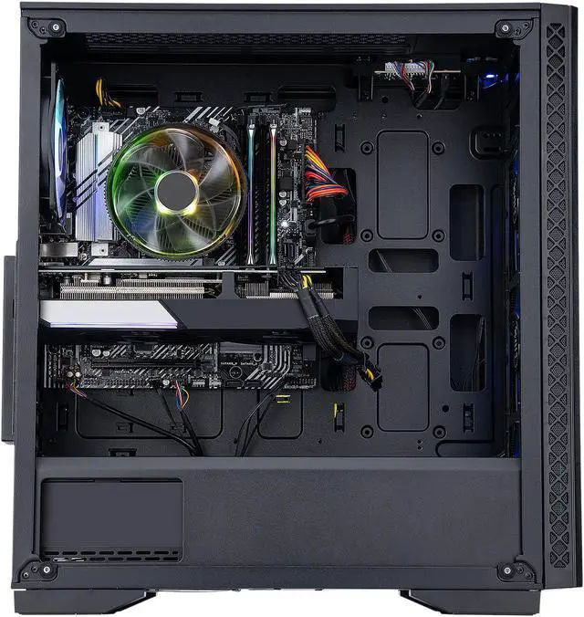 Alt view image 3 of 5 - ABS Gladiator Gaming PC - Intel i5 11400F - GeForce RTX 3070 - 16GB DDR4 3000MHz - 1TB M.2 NVMe SSD