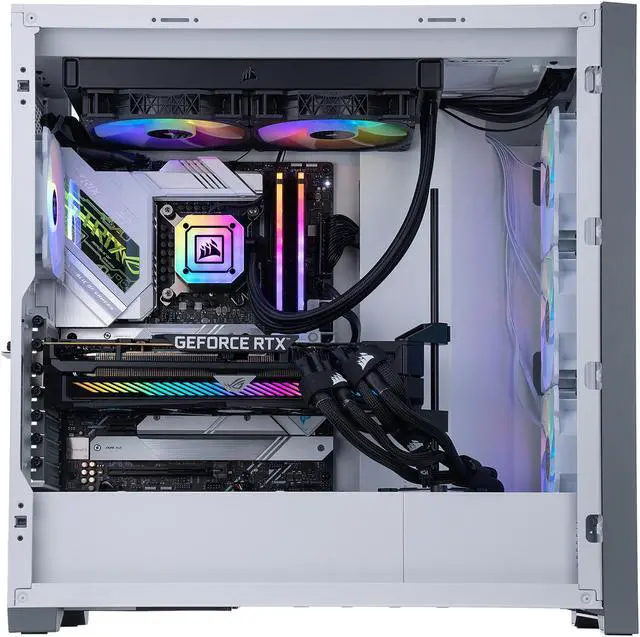 Alt view image 4 of 7 - ABS Gladiator Gaming PC - Intel i9 12900KF - GeForce RTX 3080 - Corsair Vengeance RGB Pro 32GB (2x16GB) DDR4 3200MHz - 2TB M.2 NVMe SSD