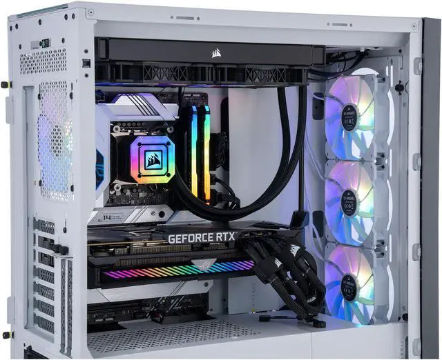 Alt view image 5 of 7 - ABS Gladiator Gaming PC - Intel i9 12900KF - GeForce RTX 3080 - Corsair Vengeance RGB Pro 32GB (2x16GB) DDR4 3200MHz - 2TB M.2 NVMe SSD
