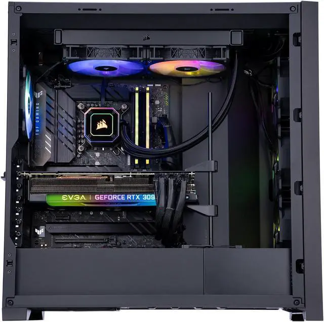 Alt view image 4 of 8 - ABS Legend Gaming PC - Intel i9 12900K - GeForce RTX 3090 - Corsair Vengeance RGB Pro 32GB (2x16GB) DDR4 3200MHz - 2TB Intel M.2 NVMe SSD - Corsair iCue 5000x Gaming Case