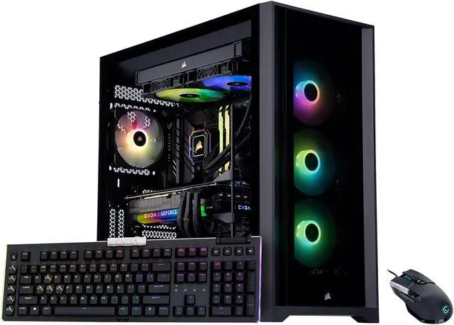 Alt view image 7 of 8 - ABS Legend Gaming PC - Intel i9 12900K - GeForce RTX 3090 - Corsair Vengeance RGB Pro 32GB (2x16GB) DDR4 3200MHz - 2TB Intel M.2 NVMe SSD - Corsair iCue 5000x Gaming Case