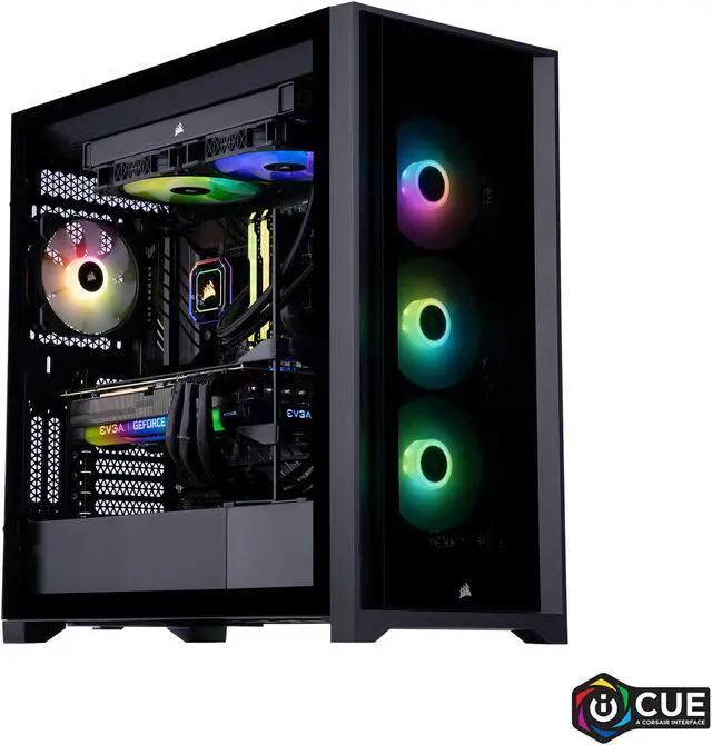 Alt view image 2 of 8 - ABS Legend Gaming PC - Intel i9 12900K - GeForce RTX 3090 - Corsair Vengeance RGB Pro 32GB (2x16GB) DDR4 3200MHz - 2TB Intel M.2 NVMe SSD - Corsair iCue 5000x Gaming Case