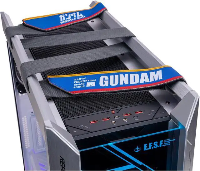 Alt view image 6 of 7 - ABS ROG Gundam Limited Edition Gaming PC - Intel i7 11700K - GeForce RTX 3080 - G.Skill 32GB 3200MHz - 1TB Intel M.2 - STRIX 360mm AIO