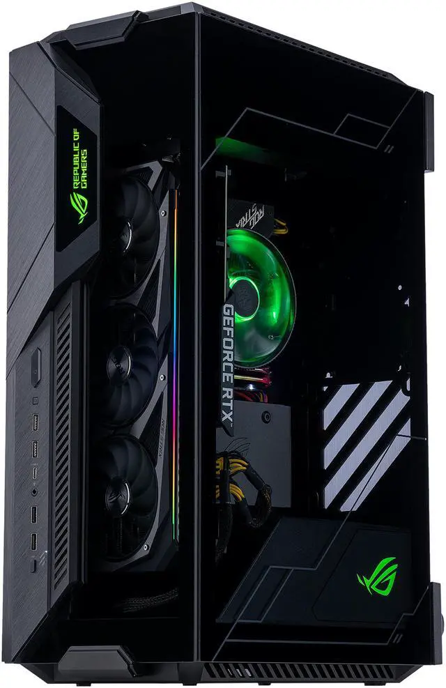 Alt view image 3 of 7 - ABS Gladiator Gaming PC - AMD Ryzen 5 5600G - GeForce RTX 3070 - 16GB (2x8GB) DDR4 3200MHz - 1TB M.2 NVMe SSD